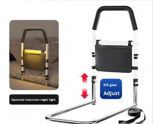 Apoyabrazos Ajustable en Altura para Cama, para Mujeres Embarazadas y Personas Mayores Postradas en Cama, Diseño Compacto, Uso Asistido, Instalación sin Perforaciones - Product Image 1