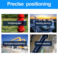 Detector de Fugas en Tuberías de Agua L9000, Sensor de Emisión Acústica, Alta Sensibilidad, Detección de Ruido, Localizador de Fugas en Tuberías