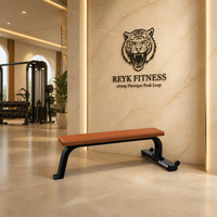 Nouveau design, export direct d'usine, équipement de musculation et de fitness, banc plat commercial et domestique avec garantie
