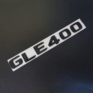 Emblemas de letras de maletero de coche negro plateado ABS para <span class=keywords><strong>Mercedes</strong></span> GLA45S/GLE53/350/400/450/GLA45 para instalación de AMG 1 año - Product Image 5