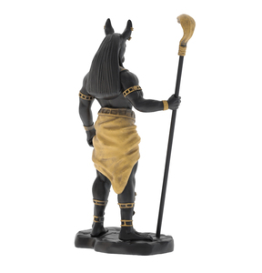 Estatua de <span class=keywords><strong>Dios</strong></span> Jackal de recuerdo, tesoros de la tumba egipcia de poliresina - Product Image 5