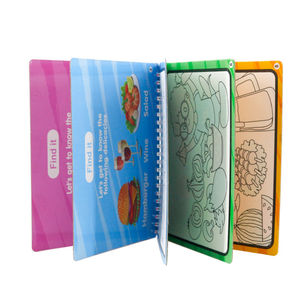 गर्म बिक्री बच्चों के लिए शैक्षिक जल रंग डूडल सेट पेंटिंग रसेबल ड्राइंग बुक, वाटर बुक - Product Image 6