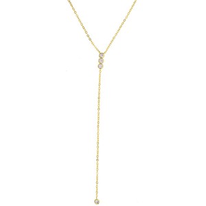 Ingrosso 2025 anno nuovo gioiello raffinato a catena lunga Bling zircone cubico tipo collana oro Sexy elegante per festa regalo di nozze - Product Image 4