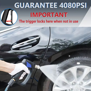<span class=keywords><strong>Pistolet</strong></span> à eau haute pression 5 buses pour le nettoyage de voiture pour Karche Nilfisk Parkside Bosch Lavor nettoyeurs haute pression neige mousse pointe pivotante - Product Image 6
