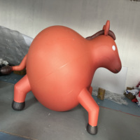 Modèle d'air animal mignon personnalisé poupée Oxford matériel jouet gonflable
