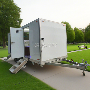 Remorque de toilettes mobiles de luxe 2025 avec douches pour salle de bain - Product Image 4
