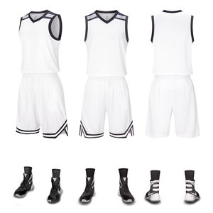 Design personnalisé Logo Vêtements de sport d'été Original Vintage Print Maillots tricotés pour hommes Plus Size Basketball Soccer Maillots de football - Product Image 2