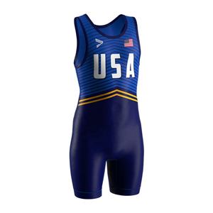 Uniforme de Lucha Libre PRO USA, Ropa de Lucha Libre, Singlet de Lucha Libre, Construcción Duradera, Pantalones de Lucha Libre - Product Image 2