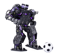Educación AI Vision plástico personalizado Regalo de Navidad para niños Blanco Negro Robot bípedo humanoide