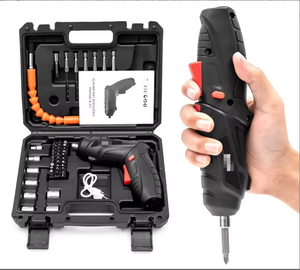 CAMPEGGI Ensemble de <span class=keywords><strong>tournevis</strong></span> <span class=keywords><strong>électrique</strong></span> rechargeable mini 47 pièces pour l'installation de meubles domestiques et la maintenance des télécommunications - Product Image 2