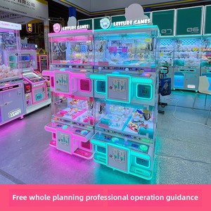 Máy vuốt hai người chơi cao cấp Trung tâm trò chơi Arcade hai lớp bảo hành 1 năm mã QR hoạt động bằng đồng xu nhà sản xuất bán buôn - Product Image 2