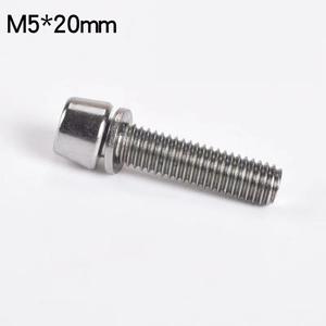 Tornillos de sujeción para manillar de bicicleta M5 M6 con cabeza hexagonal, tornillos de montaje de alta resistencia personalizables para bicicleta de montaña - Product Image 4