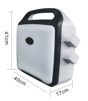 Système d'échographie Doppler couleur portable pour vétérinaires C80, instrument d'échographie B pour chats et chiens