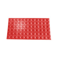Indicateur tactile en plastique PVC TPU caoutchouc plaque de tapis de carreaux de pavage indicateurs tactiles ABS bandes tactiles