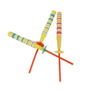 Fouet rétractable de style farce, baguettes magiques colorées en papier hilarantes, accessoires de blague - Product Image 4