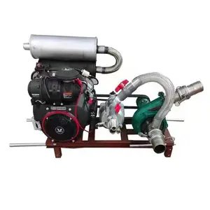 OEM Supported 3-Inch Small Diesel & Gasoline Sand Pump Wear-Resistant Mud Pump River Bottom Pond Dredging Wastewater Treatment
