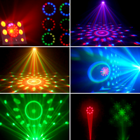 Lampe à boule magique Bluemoon DMX512/LED activée par le son, laser 6000K lumière du jour, indice de protection IP33, 5000 lumens, DJ KTV Disco Party pour utilisation en hôtel