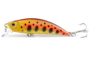 Vente en gros 55mm 5g micro pêche coulant méné leurre dur <span class=keywords><strong>Jerkbait</strong></span> au <span class=keywords><strong>meilleur</strong></span> prix - Product Image 4