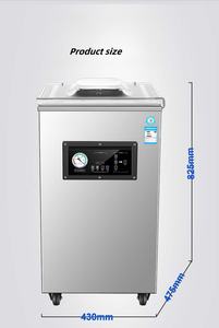 เครื่องบรรจุสุญญากาศขนาดเล็กเครื่องซีลอาหารพื้นสำหรับปลาแซลมอนฟัวกราส์คาเวียร์ - Product Image 3