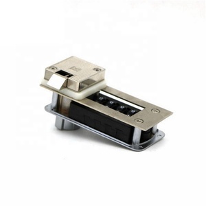 Puerta de madera seguro cajón inteligente de Venta caliente de plata de aleación de Zinc de 4 Digital cerradura de combinación - Product Image 3