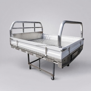 Plataforma de Aluminio de 3.0mm para Camioneta con Cabecera de Tubo Redondo y Soporte Trasero, 2100mm, Personalizable, con Cajón Deslizable - Product Image 6