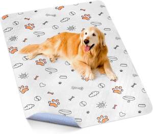 Almohadillas antideslizantes para orinar para perros 100% Almohadillas reutilizables impermeables para entrenamiento para perros - Product Image 1