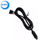 Kabel OTG 3.V/5V Android tipe-c ke seri 232 telepon USB ke TTL MAC OSX CH340 FT232