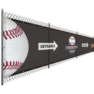 Quảng Cáo Ngoài Trời Lưới Treo Biểu Ngữ Vải Vinyl In Ấn Tùy Chỉnh Biểu Ngữ Lớp Flex Biểu Ngữ <span class=keywords><strong>Frontlit</strong></span> Hàng Rào Lưới Ngoài Trời - Product Image 1