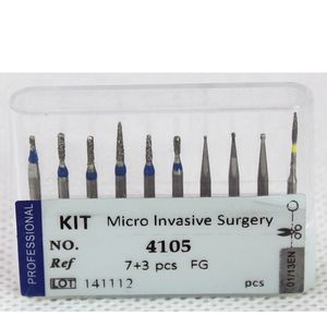 Dental FG Burs Kit Micro Invasiva Cirugía Clínica Alta Velocidad Rotary Burr - Product Image 3