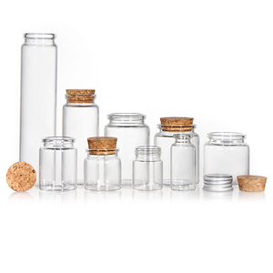 Bouteille <span class=keywords><strong>en</strong></span> <span class=keywords><strong>liège</strong></span> Flacons <span class=keywords><strong>en</strong></span> verre de 100ml Grand tube à essai avec <span class=keywords><strong>bouchon</strong></span> <span class=keywords><strong>en</strong></span> <span class=keywords><strong>liège</strong></span> <span class=keywords><strong>Diamètre</strong></span> de la bouteille de 47mm - Product Image 4