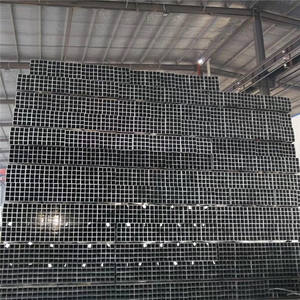 Tuyau en acier carré creux MS SHS <span class=keywords><strong>30X30</strong></span> BS 1387 Schedule 40 80 galvanisé, tableau des poids des tubes en acier carré, prix au kg - Product Image 4