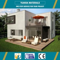Maison préfabriquée légère/pièces préfabriquées/maison de panneaux muraux ALC