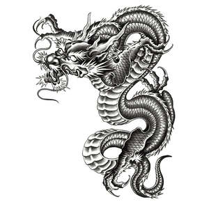 Personnalisé adulte <span class=keywords><strong>homme</strong></span> femme demi bras étanche loup crâne dragon fleurs <span class=keywords><strong>image</strong></span> <span class=keywords><strong>tatouage</strong></span> autocollants - Product Image 5