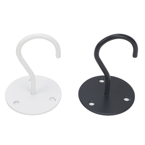 Đa-Chức Năng Sắt Móc Treo Tường Chống Gỉ Trong Nhà Ngoài Trời Móc Cho Trần Nhà Máy Móc Áo Quần Áo Giá Ban Công Giỏ - Product Image 2