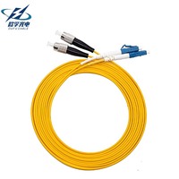 SINGLE-MODE SC/APC SC/UPC Optical Fiber Patch Cords Simplex G652D/G657A2/G657A1 Fiber Types CE Certified Attenuation 0.2dB for