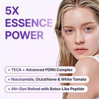 Patchs Éclat PDRN pour les Yeux – 6 Paires de Masques Hydrogel en Silicone Anti-Poches et Anti-Cernes à la Niacinamide