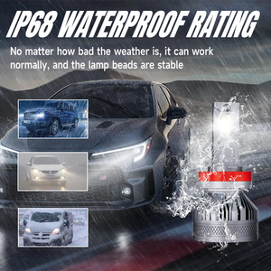 Haizg S13 New LED Car Headlight 200W 40000lm With Canbus Auto Light H4 <strong>H7</strong> - Product Image 2