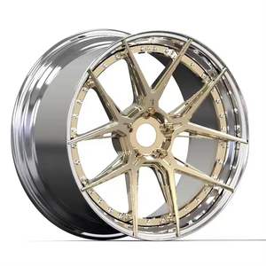 Jantes forgées personnalisées polies en <span class=keywords><strong>2</strong></span> parties de style Y pour Porsche 911 Voiture de luxe - Product Image 4