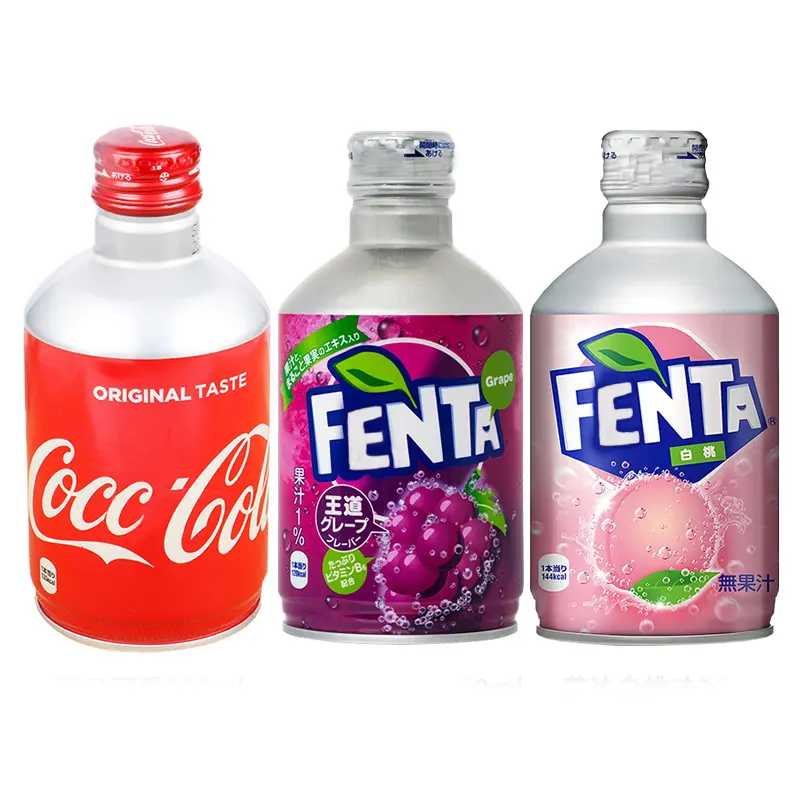 300ml cola bevande analcoliche giapponesi esotiche acqua frizzante bevande gassate prezzo all'ingrosso bevanda asiatica