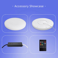 Carrelage de piste de danse interactif pour jeux d'enfants Lumières de scène Protection de l'environnement RVB LED Décoration Équipement Événements pour l'extérieur