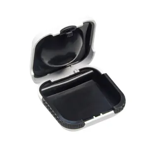 various shapes of wholesale White Portable Easy Carrying Hearing Aid Earphone Storage Box Case Container