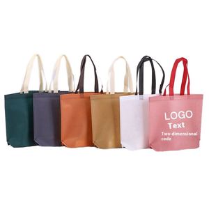 Sacs de shopping diagonaux personnalisés en non-tissé écologiques, petite série, logo imprimé pour influenceurs, recyclables - Product Image 1