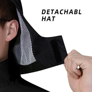 Conjunto Imperméable Unisexe Chaqueta Y Pantalon Con Capucha Ropa De Lluvia Reflectante Transpirable Para <span class=keywords><strong>Moto</strong></span> Y Trabajo - Product Image 5