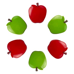 Clip <span class=keywords><strong>para</strong></span> bolsa de cocina con temática de manzana, bonito sello de almacenamiento de alimentos en forma de fruta, Clip de plástico rojo y verde <span class=keywords><strong>para</strong></span> organizar sellador de <span class=keywords><strong>bolsas</strong></span> decorativas - Product Image 4