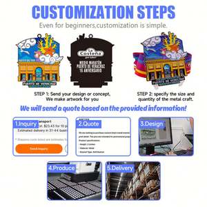 Medalla de Oro Personalizada de Alta Calidad para Maratón, Medalla Deportiva de Metal Fundido con Esmalte Suave para Desafío de Carrera, Cinta Personalizada - Product Image 2