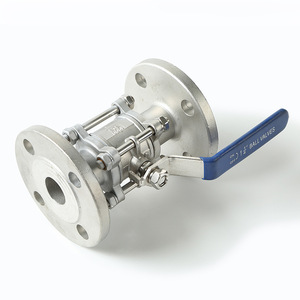 Nhà máy tùy chỉnh wog Hướng dẫn sử dụng 3PC mặt bích bóng van ban đầu sử dụng chung thiết kế với OEM hỗ trợ - Product Image 3