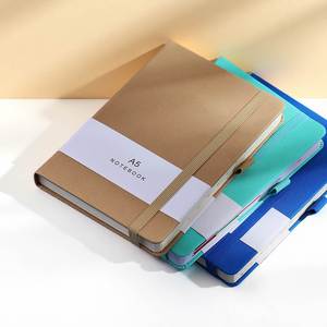 Agenda Personalizada de Tapa Dura A5 en Cuero PU, Páginas Impresas Personalizadas, Diario, Cuaderno de Escritura, Tela PP, Certificado EN71 - Product Image 1