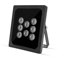 Illuminateur IR 850nm laser LED infrarouge illuminateur étanche IP66 12V Vision nocturne caméra CCTV 30-100m
