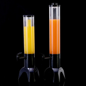 חם מוכר יוקרה הוביל pc 3 ליטר מגדל בירה עם צינור קרח למסיבות - Product Image 5