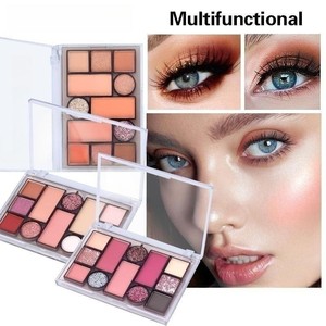 Meilleure vente Palette de poudre d'ombre à paupières mate et chatoyante hautement pigmentée sans cruauté aux yeux, 12 couleurs - Product Image 2